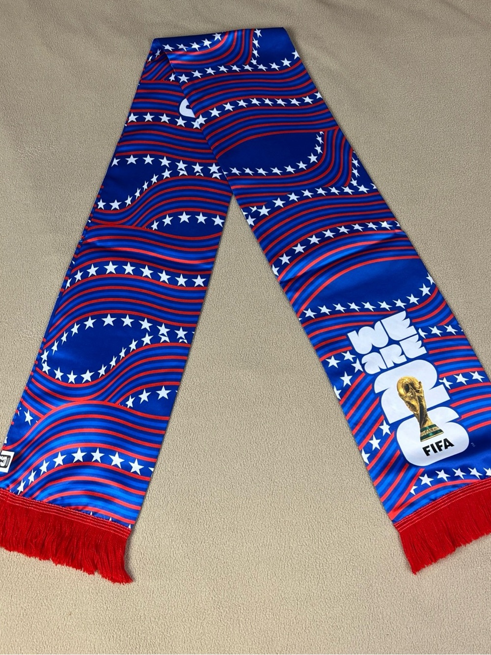 FIFA 'We Are One' Blue and Red Fan Scarf